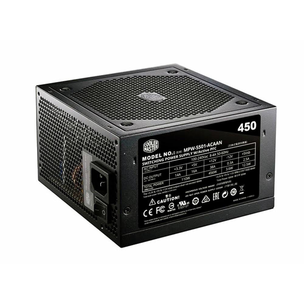 Imagem 3 de 4 do produto Fonte Cooler Master 450W Elite V3 - MPW-4501-ASAAN