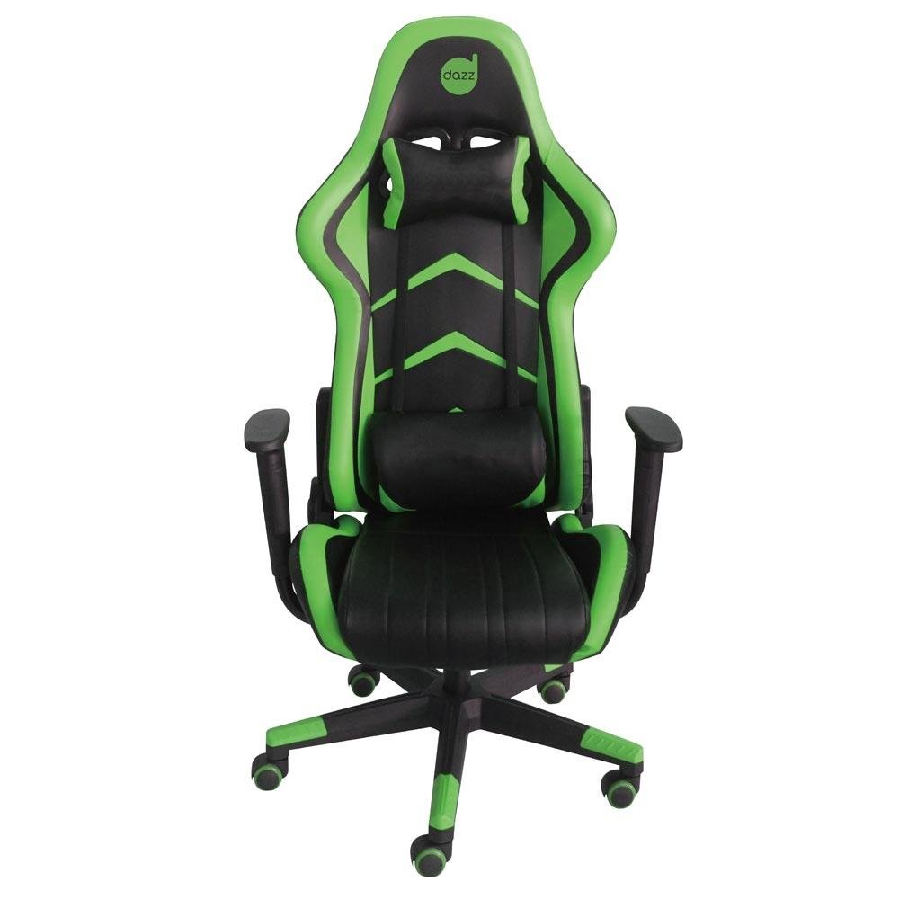 Cadeira Gamer Dazz Prime, Green - 624719 Cadeira Gamer Dazz Prime, Green - 624719