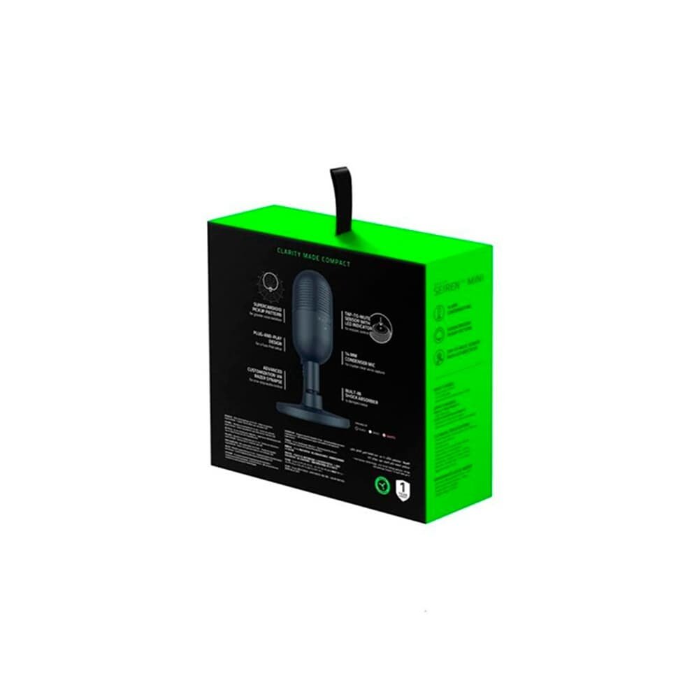 Microfone Razer Seiren V3 Mini Ultra Compacto, USB, Preto - RZ1905050100 - view 5