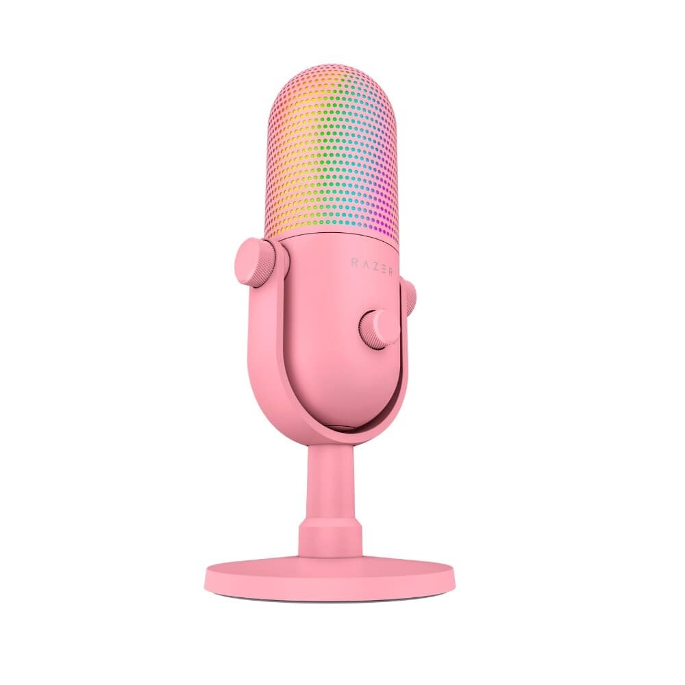 Microfone Razer Seiren V3, Chroma RGB, USB, Quartz - RZ1905060300 - view 4