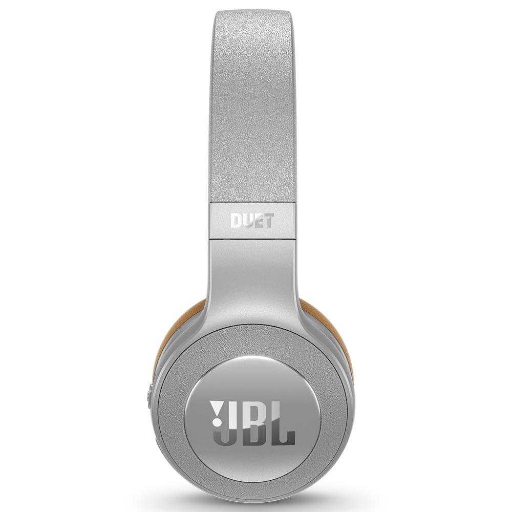 Imagem 2 de 3 do produto Fone de Ouvido Sem Fio JBL Duet, Bluetooth, Prata - JBLDUETBTSIL