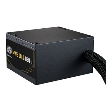 Fonte Cooler Master MWE Gold 850 V3, 850W, 80 Plus Ouro, ATX 3.1, PFC Ativo, Preto - MPE-8506-ACAG-BBR
