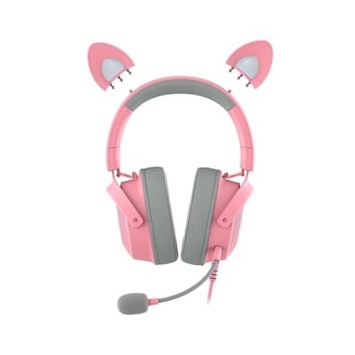 Headset Razer Kraken Kitty V2 Pro Rosa | KaBuM!