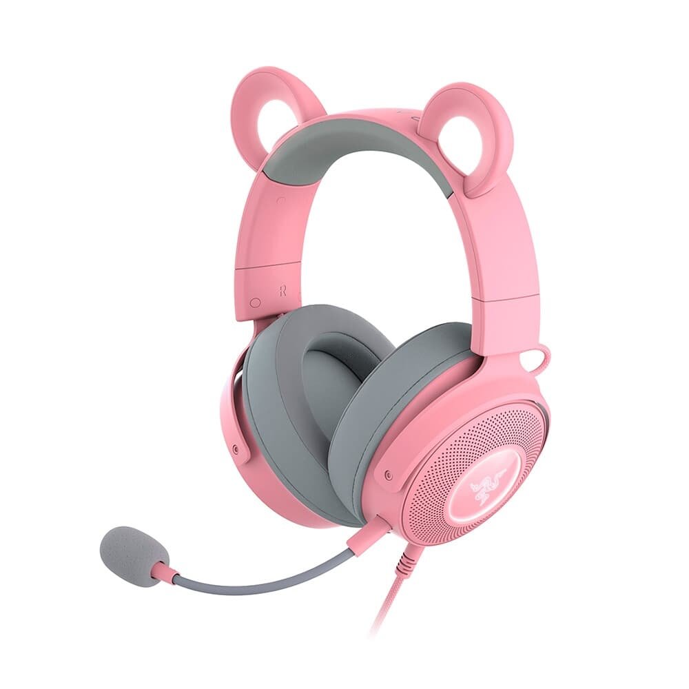 Headset Gamer ( Balão.info) Kitty V2 Pro, Chroma RGB, Som Surround 7.1, Drivers de 50mm, USB, Rosa - RZ0404510200 - foto 3