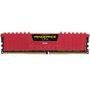 Memória Corsair Vengeance LPX 8GB (2x4GB) 2666Mhz DDR4 CL16 Red - CMK8GX4M2A2666C16R