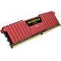 Memória Corsair Vengeance LPX 8GB (2x4GB) 2666Mhz DDR4 CL16 Red - CMK8GX4M2A2666C16R