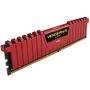 Memória Corsair Vengeance LPX 8GB (2x4GB) 2666Mhz DDR4 CL16 Red - CMK8GX4M2A2666C16R