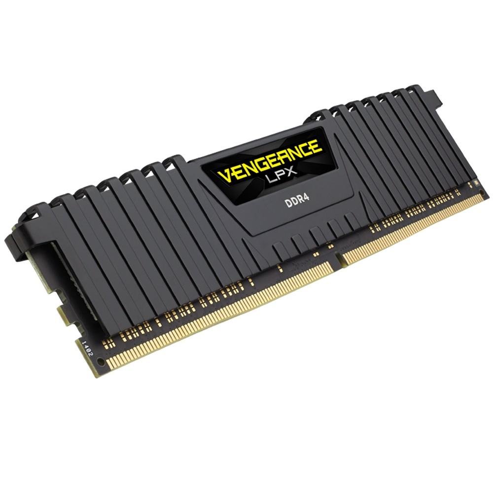 Memória Corsair Vengeance LPX 16GB (2x8GB) 2800Mhz DDR4 CL14 Black - CMK16GX4M2B2800C14 Memória Corsair Vengeance LPX 16GB (2x8GB) 2800Mhz DDR4 CL14 Black - CMK16GX4M2B2800C14