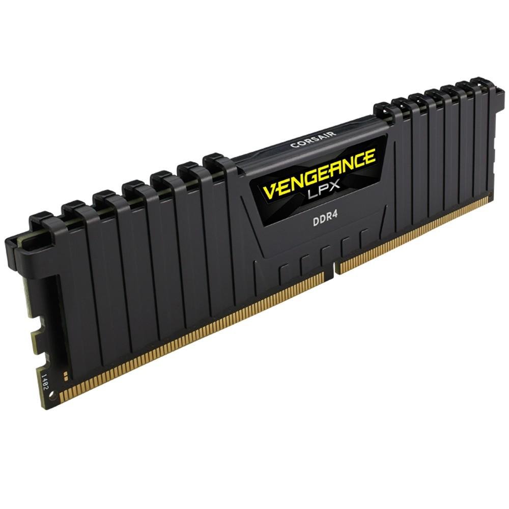 Memória Corsair Vengeance LPX 16GB (2x8GB) 2800Mhz DDR4 CL14 Black - CMK16GX4M2B2800C14 Memória Corsair Vengeance LPX 16GB (2x8GB) 2800Mhz DDR4 CL14 Black - CMK16GX4M2B2800C14