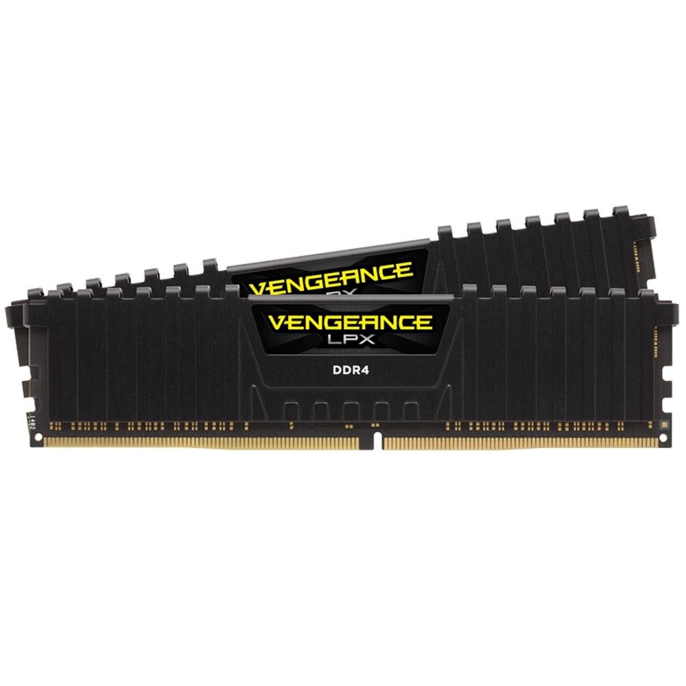 Memória Corsair Vengeance LPX 16GB (2x8GB) 2800Mhz DDR4 CL14 Black - CMK16GX4M2B2800C14 Memória Corsair Vengeance LPX 16GB (2x8GB) 2800Mhz DDR4 CL14 Black - CMK16GX4M2B2800C14