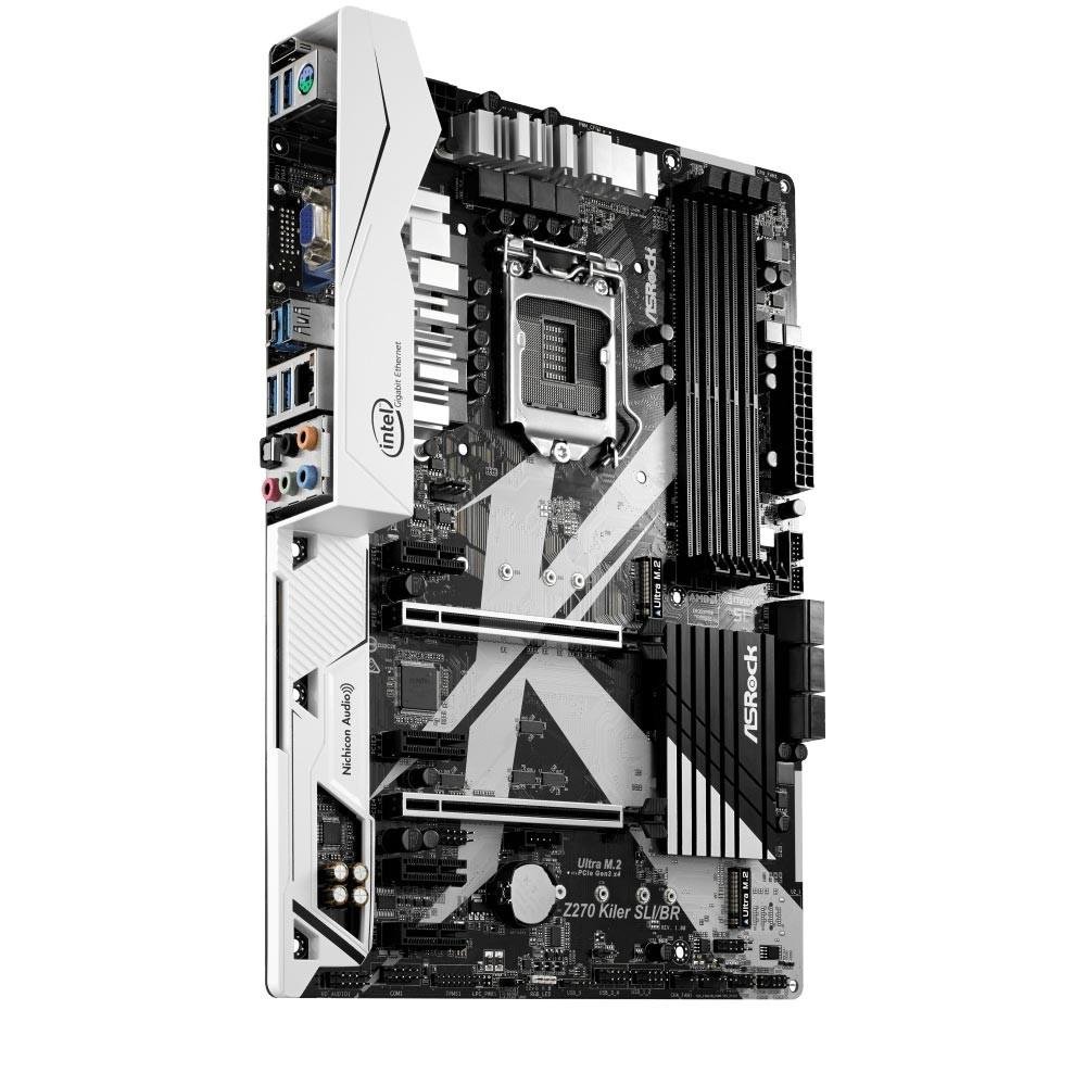 Placa Mãe ASRock Z270 Killer SLI/BR, Intel LGA 1151, ATX, DDR4