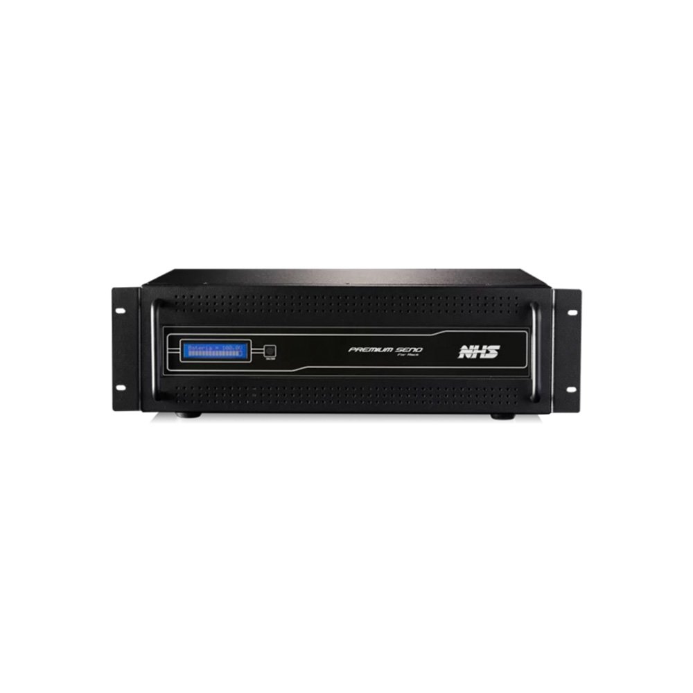 Nobreak NHS Premium Senoidal, Rack, 3000VA, 8 Baterias, 9Ah, Bivolt, FP=0,9, Preto - 91.( Balão.info).030200 - foto 2