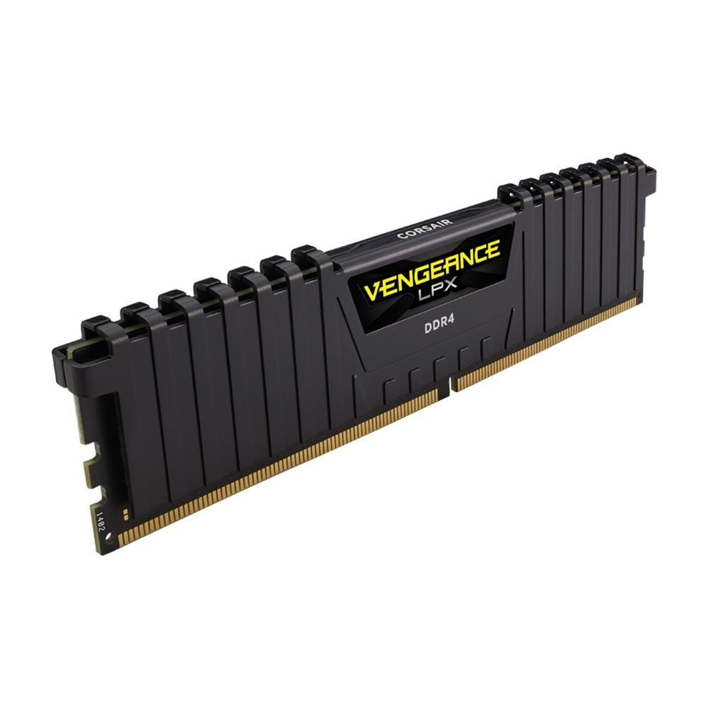 Memória RAM Corsair Vengeance LPX, 8GB, 2666MHz, DDR4, CL16, Preto - CMK8GX4M1A2666C16 - view 3