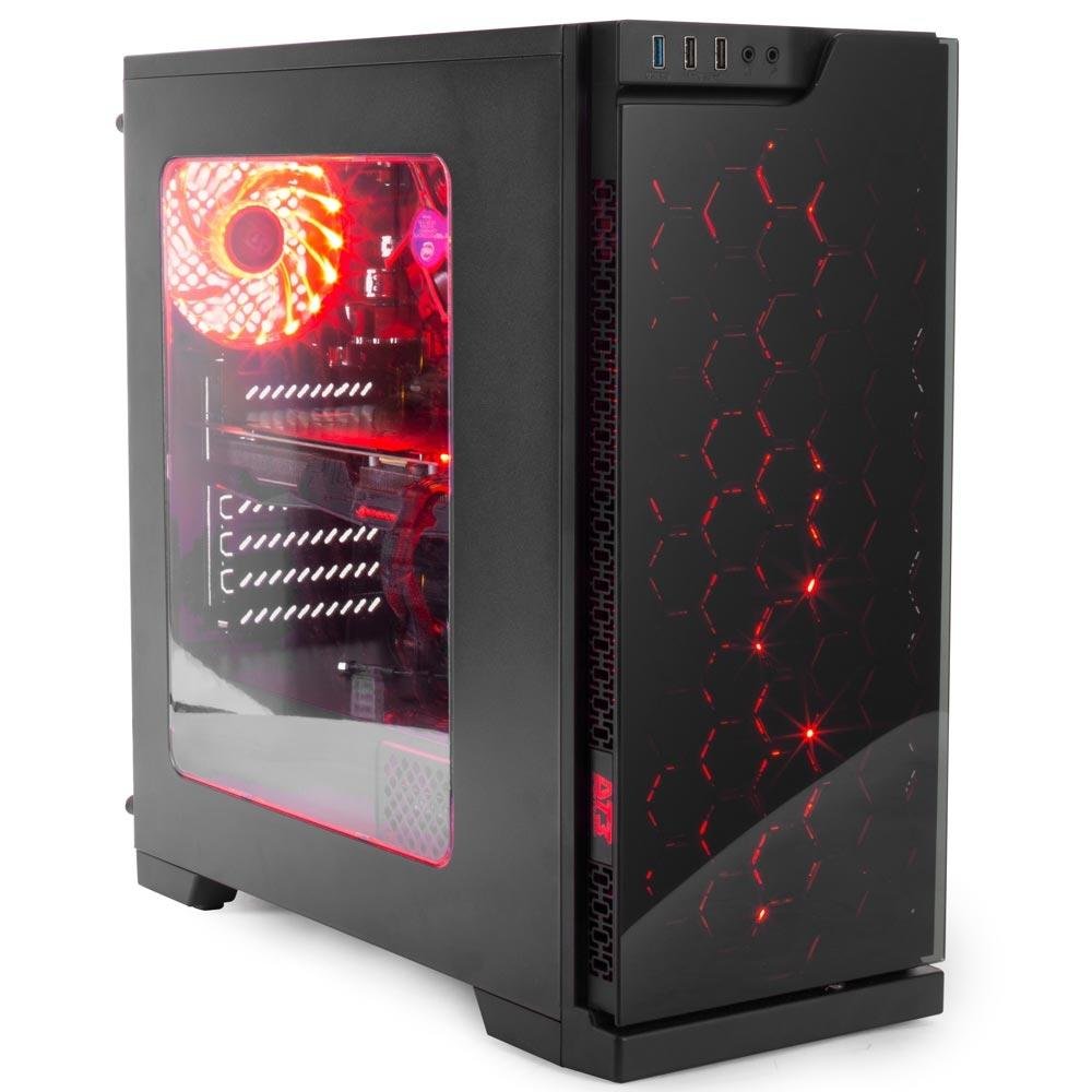 Gabinete DT3 sports Edge Hyve Com Vidro Temperado e Lateral em Acrílico 10609-6 Gabinete DT3 sports Edge Hyve Com Vidro Temperado e Lateral em Acrílico 10609-6