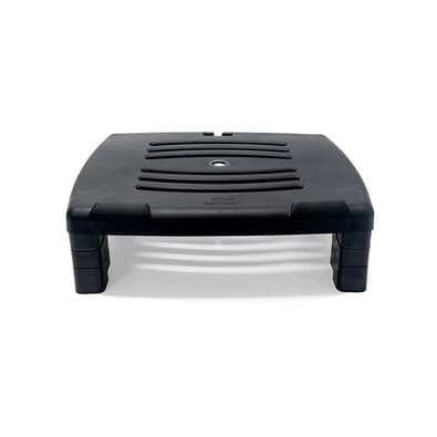 Suporte Ergonômico para Monitor C3Tech, Ajuste com 4 Níveis de Altura, Preto - BM-50BK