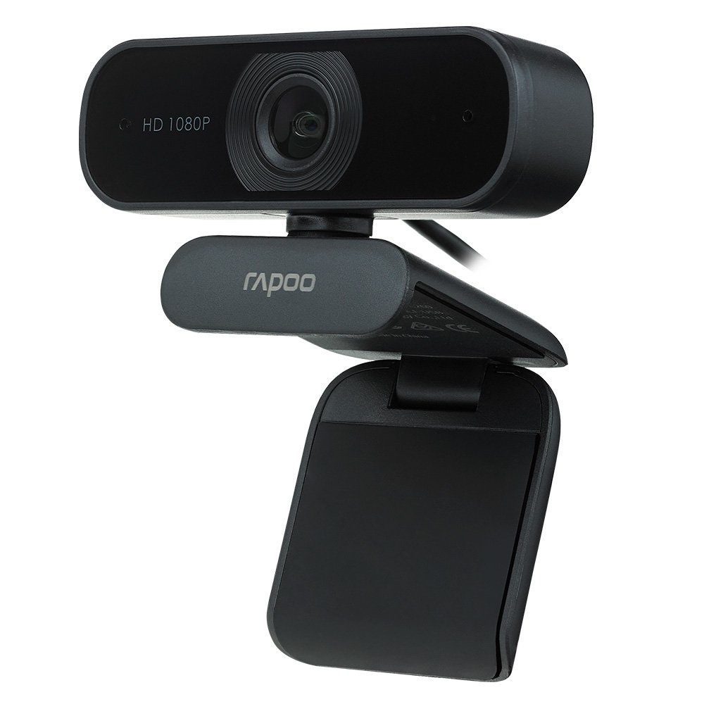 Webcam Rapoo C260 FHD 1080P, Autofoco, Microfone com Cancelamento de Ruído, Preto - C260 - view 4