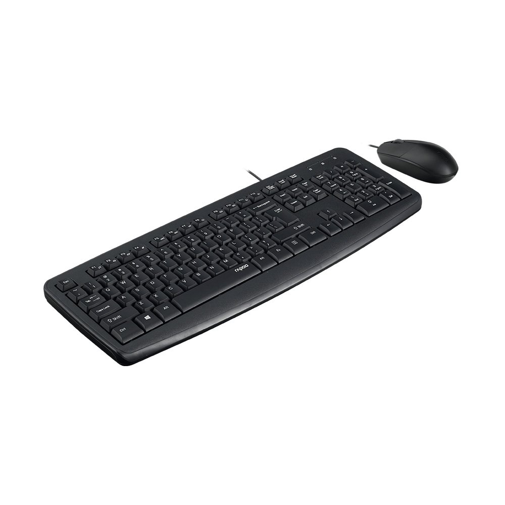 Kit Teclado e Mouse ( Balão.info) NX1600 104 Teclas, Descanso de Pulso, Óptico, 1600 DPI, USB, Preto ( Balão.info - foto 3