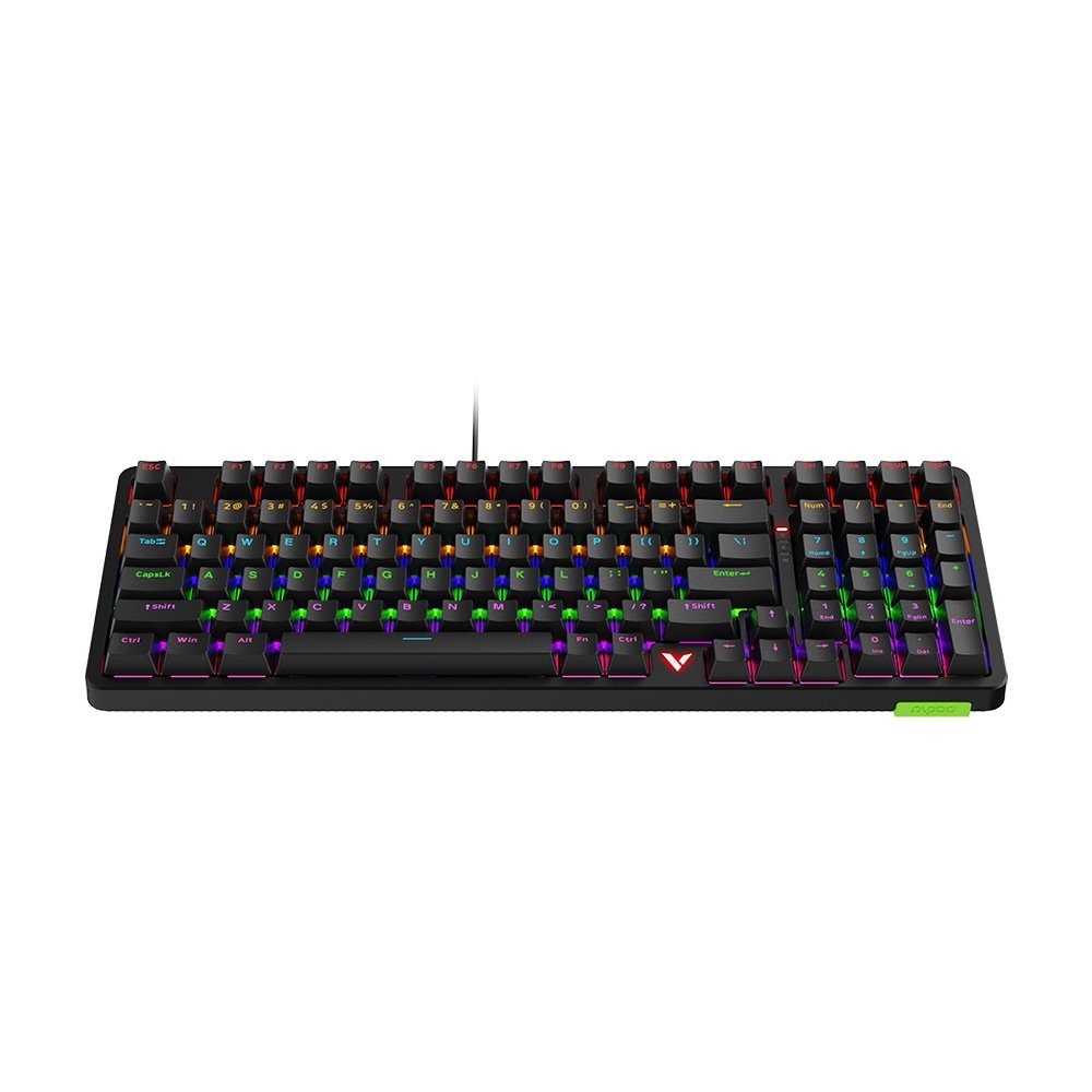 Teclado Mecânicos Gamer ( Balão.info) V500PRO-98, Iluminação Personalizável e Anti-Ghosting Completo, Preto - V500PRO-98 - foto 3
