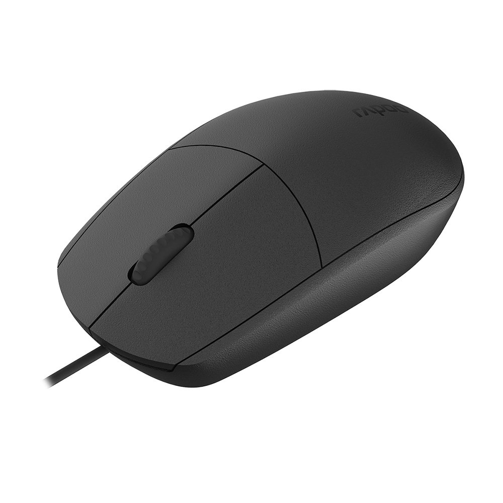 Mouse Óptico ( Balão.info) N100C, 1000 DPI, Design Ambidestro, Plug & Play, USB, Preto ( Balão.info - foto 3