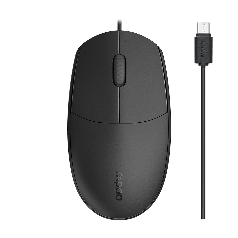 Mouse Óptico ( Balão.info) N100C, 1000 DPI, Design Ambidestro, Plug & Play, USB, Preto ( Balão.info - foto 2