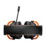 Headset Gamer Rapoo VH350S, RGB, Microfone com Cancelamento de Ruído, Preto e Laranja - VH350S