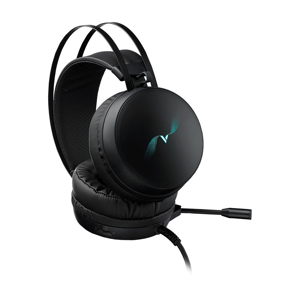 Imagem 4 de 5 do produto Headset Gamer Rapoo VH310, RGB, Surround 7.1, Microfone com Cancelamento de Ruído, Preto - VH310