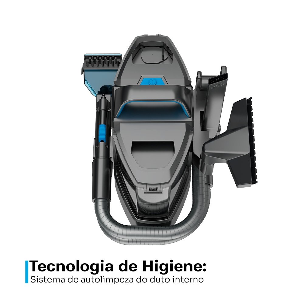Extratora de Sujeira Balão.info! smart Fiber Pro, Pulveriza, Esfrega e Extrai, Com Sistema de Autolimpeza, Sucção Forte 11KPa, 220V - ( Balão.info - foto 2