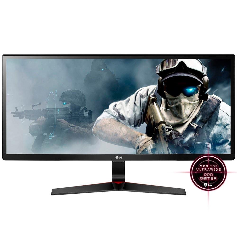 Imagem 8 de 14 do produto Monitor Gamer LG 29" Full HD LED, IPS, Ultra Wide, 75Hz, DisplayPort e HDMI, FreeSync, 99% sRGB, VESA, Preto - 29UM69G-B