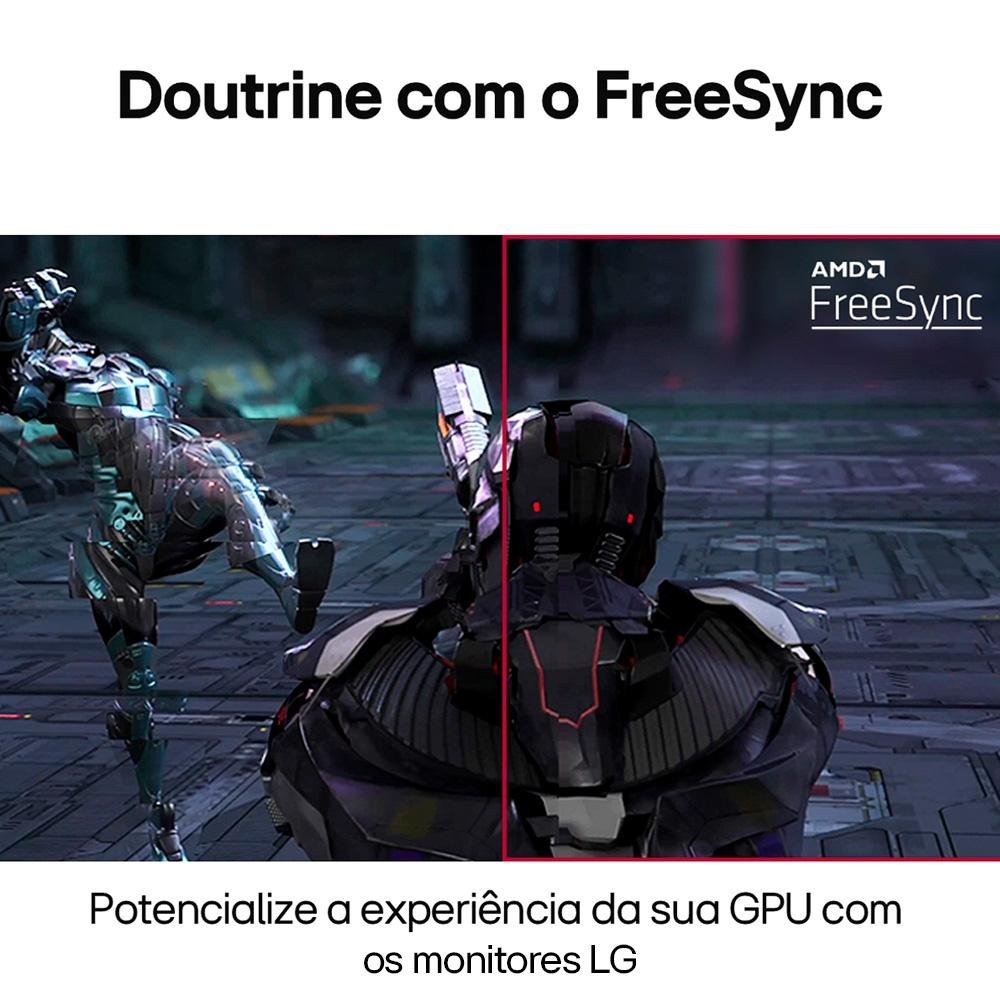 Imagem 5 de 14 do produto Monitor Gamer LG 29" Full HD LED, IPS, Ultra Wide, 75Hz, DisplayPort e HDMI, FreeSync, 99% sRGB, VESA, Preto - 29UM69G-B