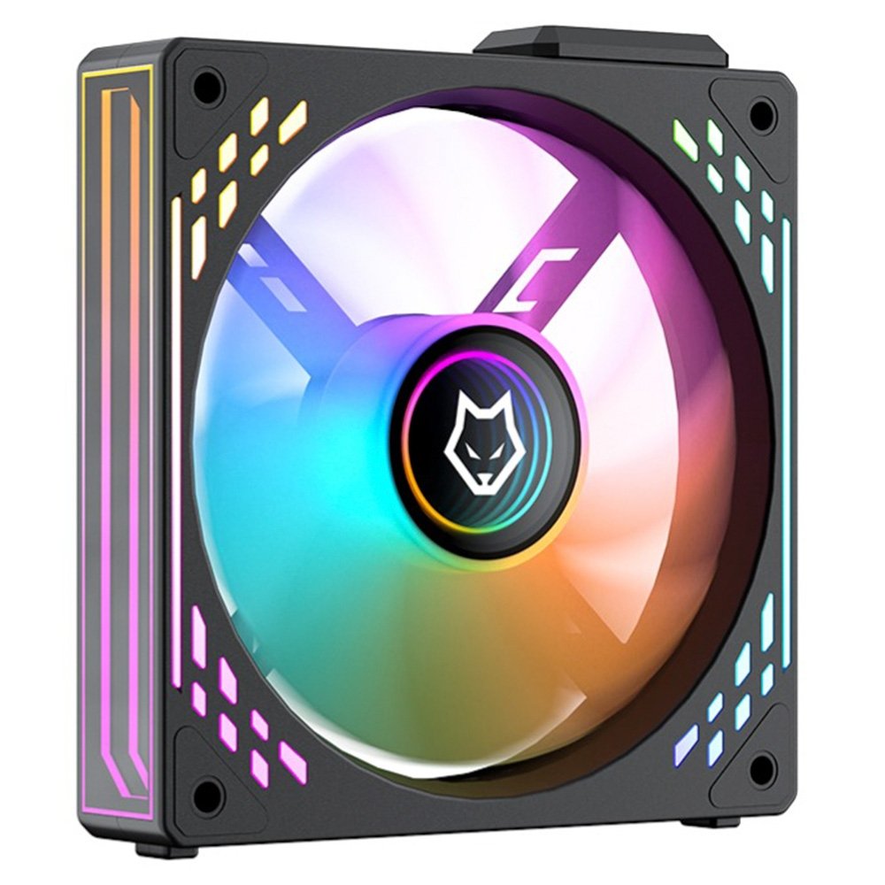 Ventoinha Gamer Husky Arctic Magnetic, Rolamento Hidráulico, 120mm, ARGB 5V 3-Pin - HCF400MAG