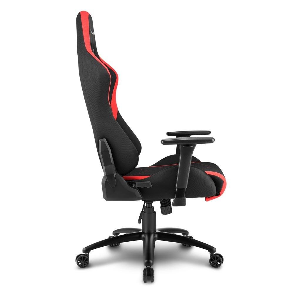 Imagem 4 de 6 do produto Cadeira Gamer Sharkoon Skiller SGS2 Black Red