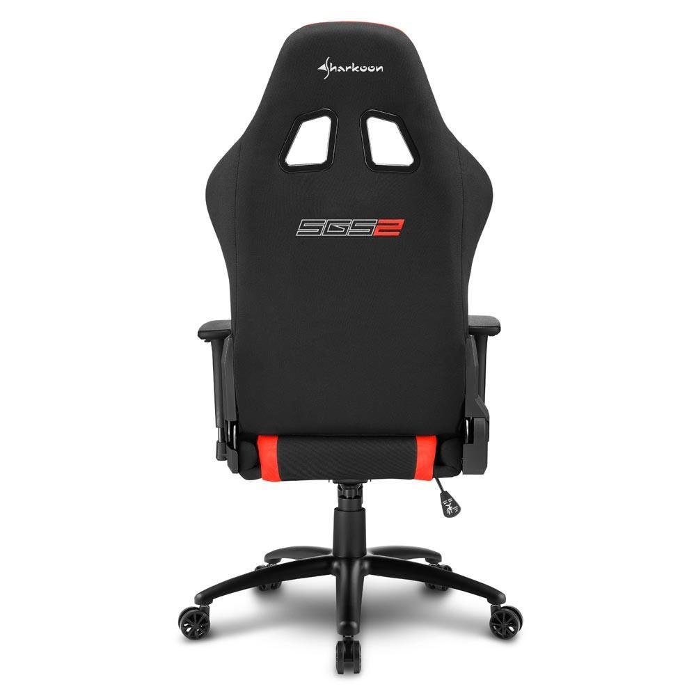 Imagem 5 de 6 do produto Cadeira Gamer Sharkoon Skiller SGS2 Black Red