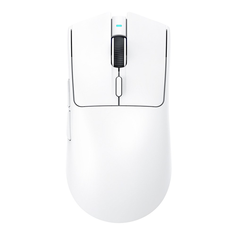 Mouse Gamer sem Fio Attack Shark X1, Ultraleve, com Base de Carregamento Magnético RGB, Tri-Mode, 40.000 DPI, Sensor Óptico PAW3395 PRO, 6 Botões - Branco - view 3