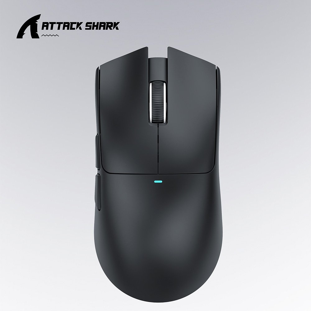 Mouse Gamer sem Fio Attack Shark X11 com Base de Carregamento Magnético RGB, Tri-Mode, 22.000 DPI, Sensor Óptico PAW3311, 5 Botões - Preto - view 12