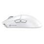 Mouse Gamer sem Fio Attack Shark X11 com Base de Carregamento Magnético RGB, Tri-Mode, 22.000 DPI, Sensor Óptico PAW3311, 5 Botões - Branco