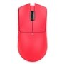 Mouse Gamer sem Fio Attack Shark X11 com Base de Carregamento Magnético RGB, Tri-Mode, 22.000 DPI, Sensor Óptico PAW3311, 5 Botões - Vermelho