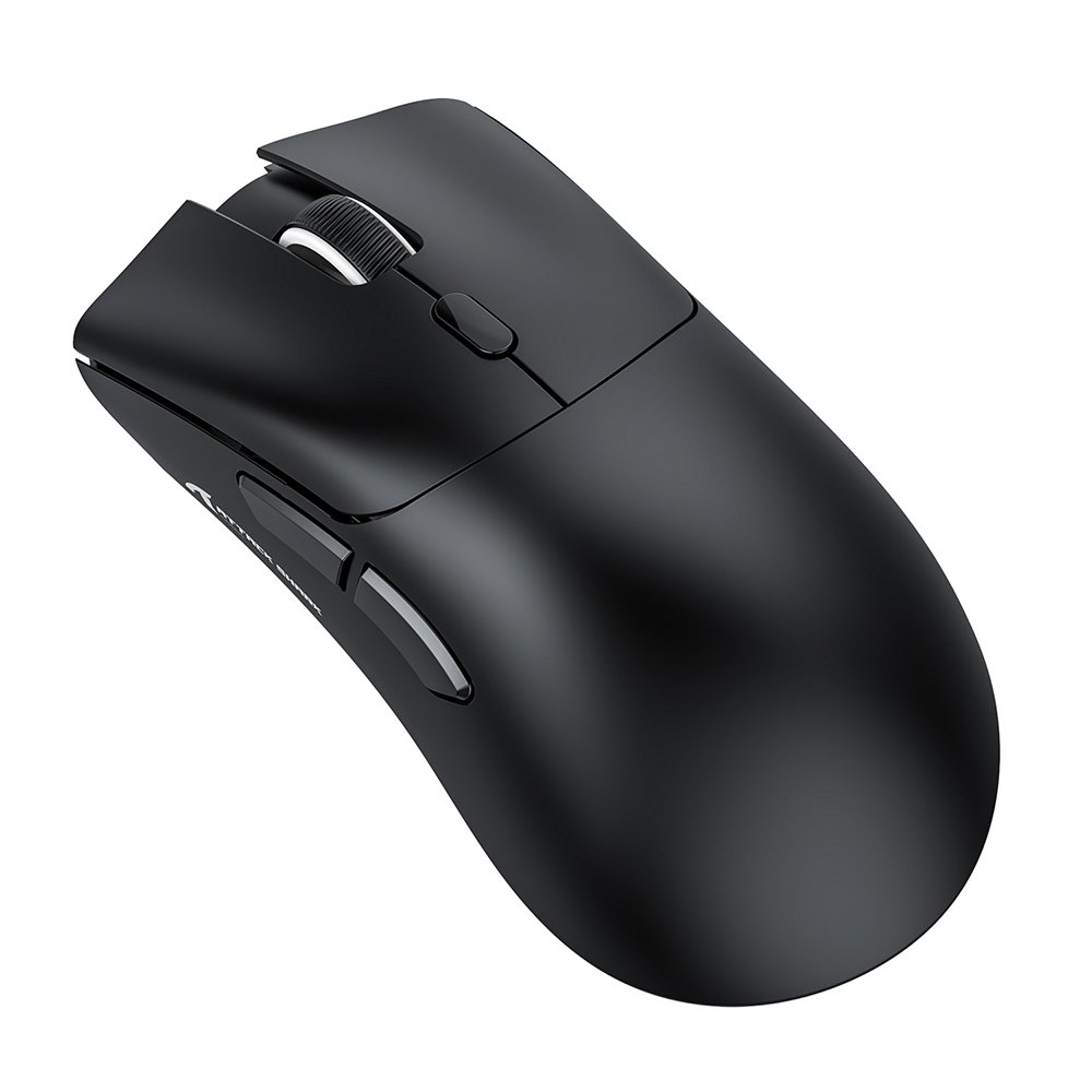 Imagem 2 de 5 do produto Mouse Gamer sem Fio Attack Shark R1 Ultraleve e design Ergonômico, Tri-Mode, 18.000 DPI, Sensor Óptico PAW3311, 6 Botões - Preto