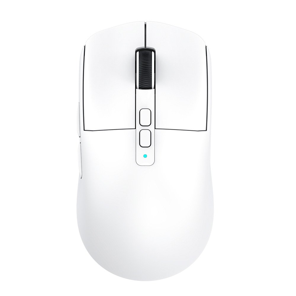 Mouse Gamer sem Fio Attack Shark X6 Ultraleve com Base de Carregamento Magnético RGB, Tri-Mode, 26.000 DPI, Sensor Óptico PAW3395, 7 Botões Programáveis - Branco - view 6