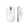 Mouse Gamer sem Fio Attack Shark X3 Tri-Mode, 26.000 DPI, Sensor Óptico PAW3395, 6 Botões Programáveis - Branco
