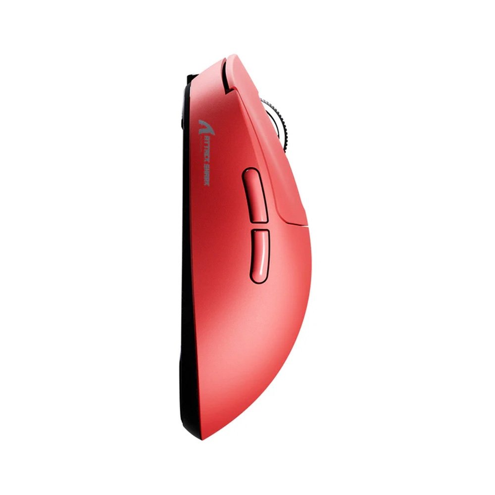Mouse Gamer sem Fio Attack Shark X3 Tri-Mode, 26.000 DPI, Sensor Óptico PAW3395, 6 Botões Programáveis - Vermelho Mouse Gamer sem Fio Attack Shark X3 Tri-Mode, 26.000 DPI, Sensor Óptico PAW3395, 6 Botões Programáveis - Vermelho