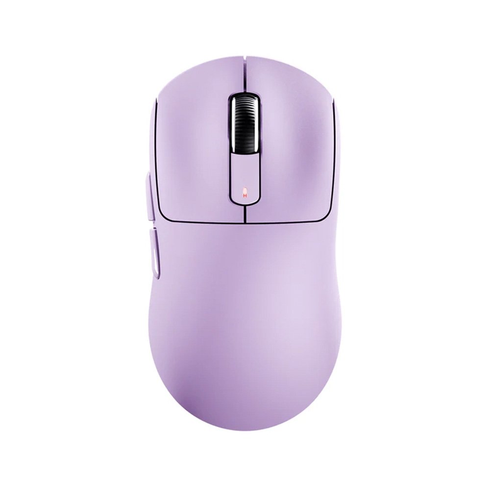 Imagem 2 de 6 do produto Mouse Gamer sem Fio Attack Shark X3 Tri-Mode, 26.000 DPI, Sensor Óptico PAW3395, 6 Botões Programáveis - Lilás