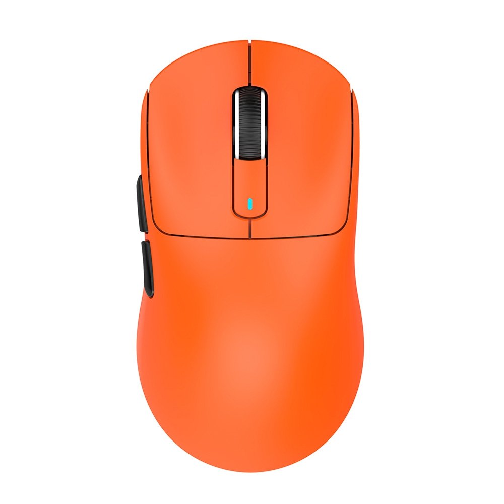 Mouse Gamer sem Fio Attack Shark X3 Tri-Mode, 26.000 DPI, Sensor Óptico PAW3395, 6 Botões Programáveis - Laranja Mouse Gamer sem Fio Attack Shark X3 Tri-Mode, 26.000 DPI, Sensor Óptico PAW3395, 6 Botões Programáveis - Laranja
