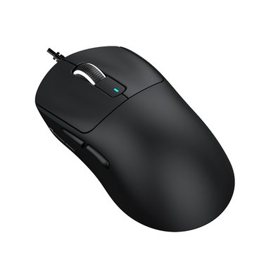 Mouse Gamer com Fio Attack Shark X3, 12.800 DPI, 6 Botões Programáveis - Preto