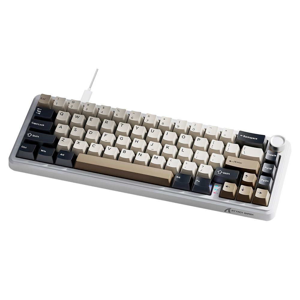 Teclado Mecânico X66 RGB Hot-Swap Knob | KaBuM!