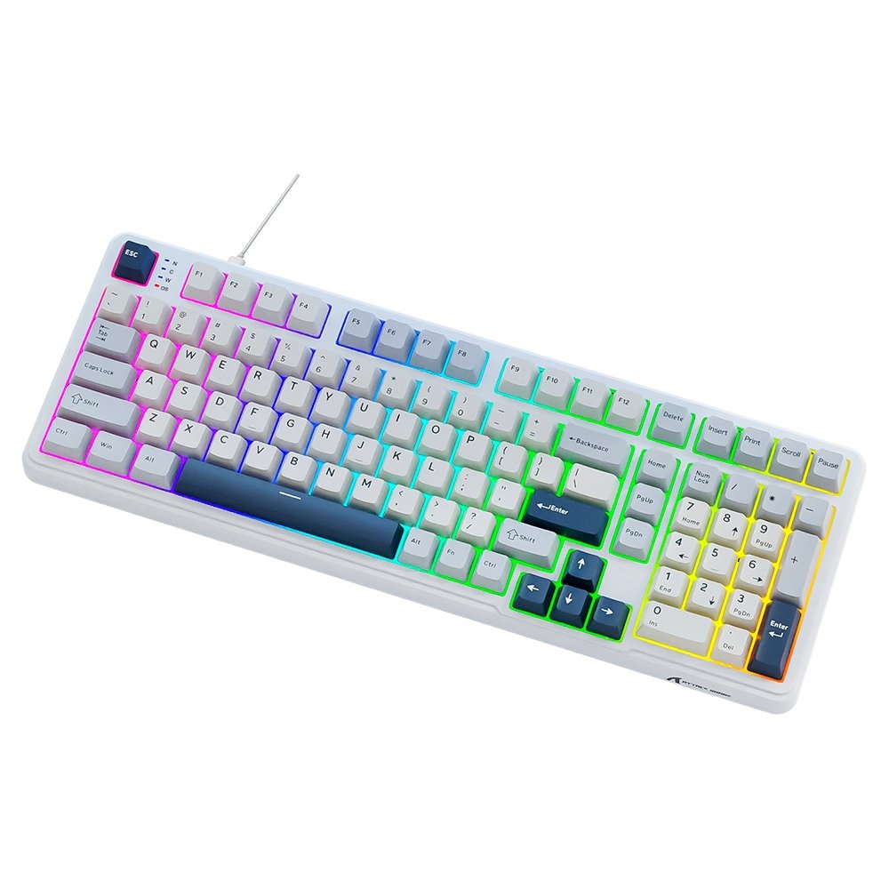 Teclado Mecânico Attack Shark X98 Starlight