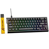 いきしちにATTACK SHARK X68HE ATTACK SHARK Teclado para jogos X68 HE 60% com fio, acionamento
