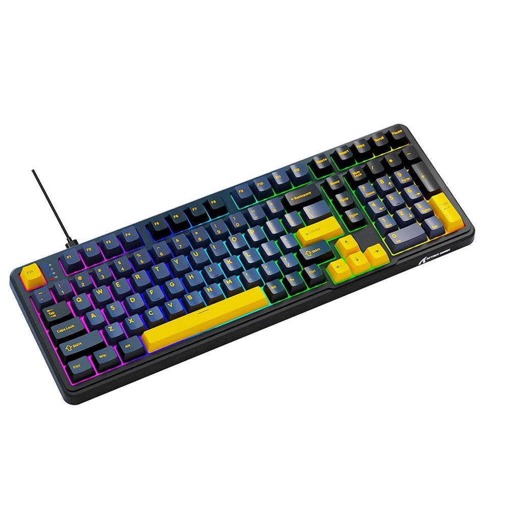 Teclado Magnético Gamer Attack Shark X98 HE, Rapid Trigger, 98 Teclas, Star Black, Preto - AS-X98HE-SB - view 3