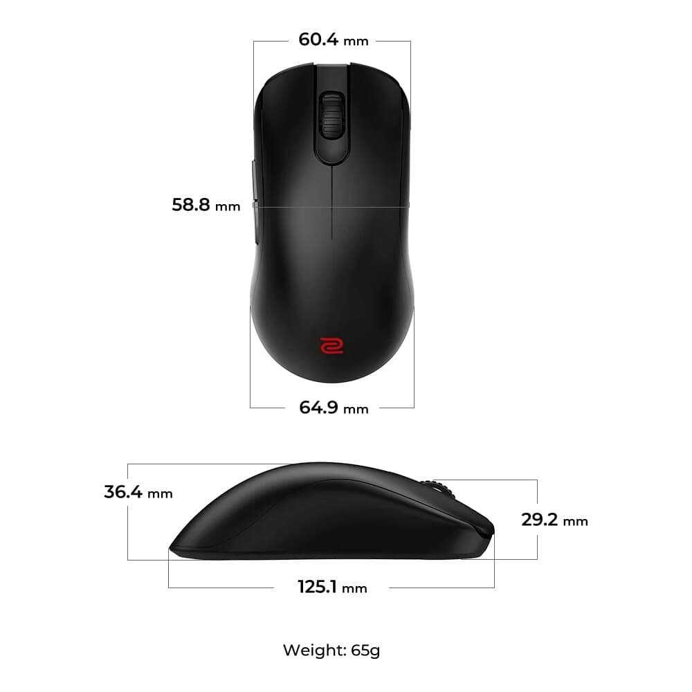 Mouse Gamer Zowie FK2-DW Sem Fio | KaBuM!