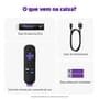 Roku Streaming Stick 2025, Dispositivo para TV HD/FHD, com Controle por Voz, Preto - 3840BR
