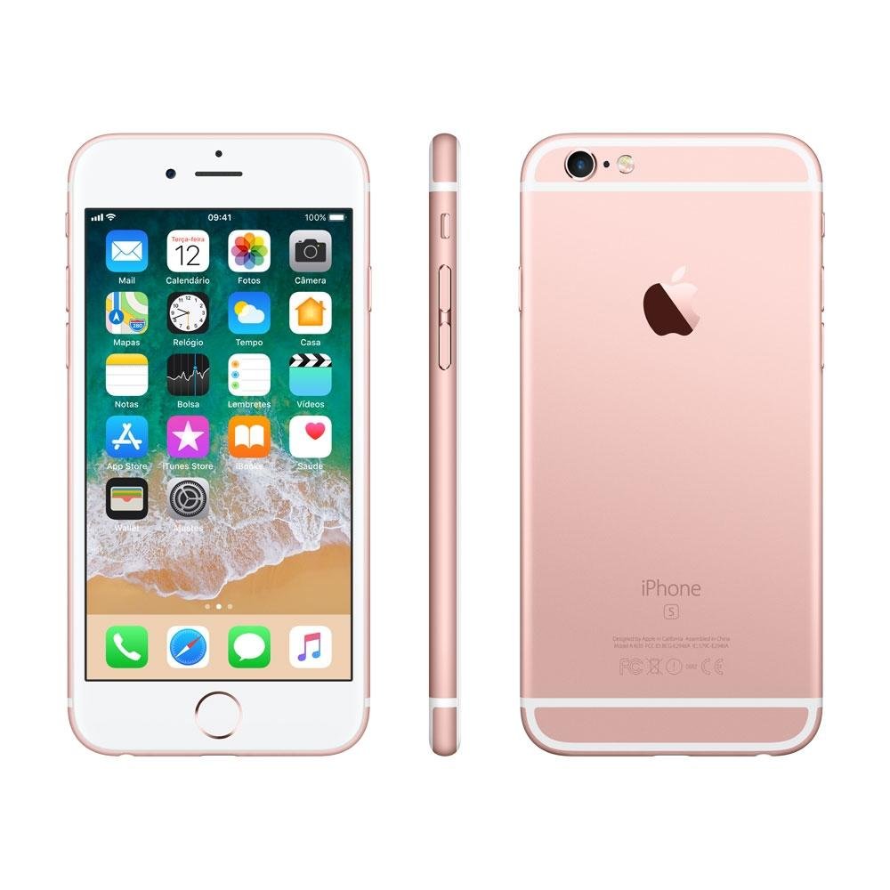iPhone 6S Ouro Rosa, 32GB iPhone 6S Ouro Rosa, 32GB